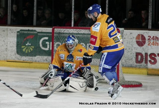 Photo hockey match Briançon  - Dijon  le 27/02/2010