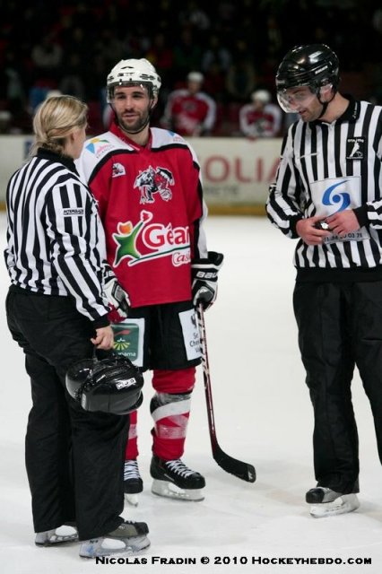 Photo hockey match Briançon  - Dijon  le 27/02/2010