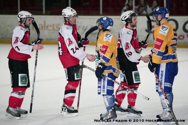 Photo hockey match Briançon  - Dijon  le 27/02/2010