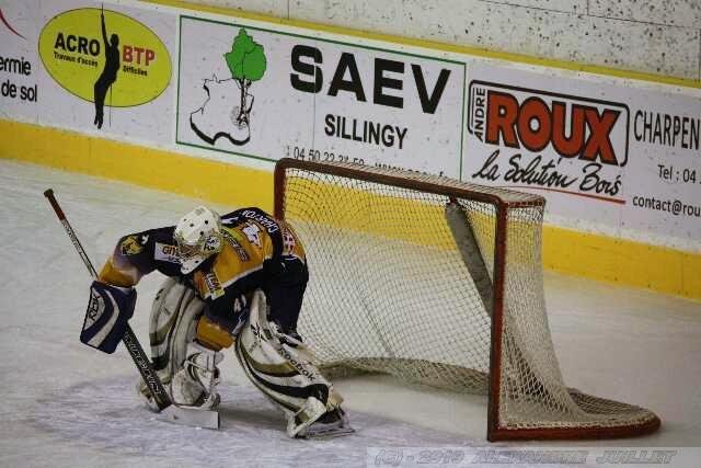 Photo hockey match Chamonix  - Epinal  le 27/02/2010