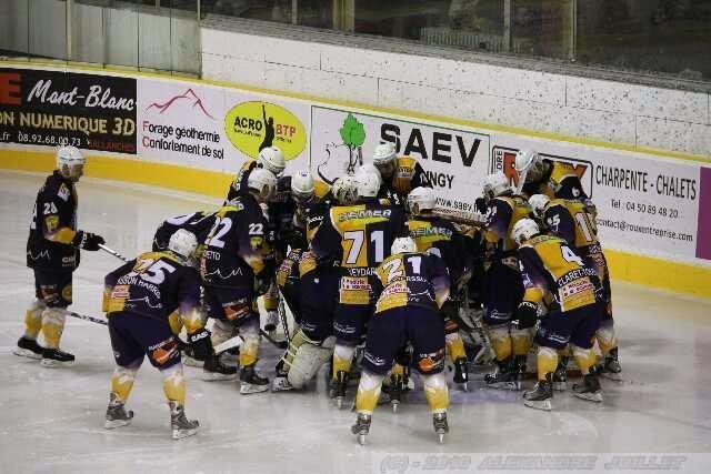 Photo hockey match Chamonix  - Epinal  le 27/02/2010