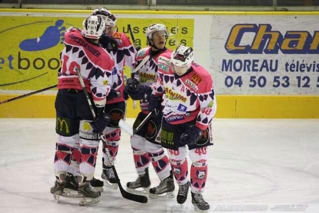 Photo hockey match Chamonix  - Epinal  le 27/02/2010