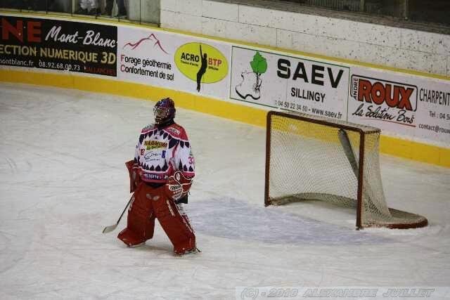 Photo hockey match Chamonix  - Epinal  le 27/02/2010