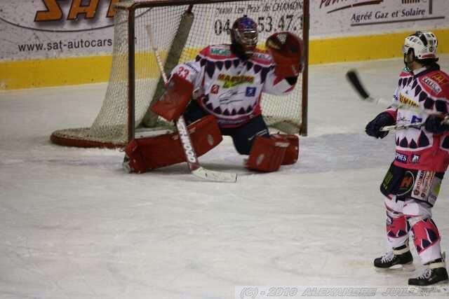 Photo hockey match Chamonix  - Epinal  le 27/02/2010