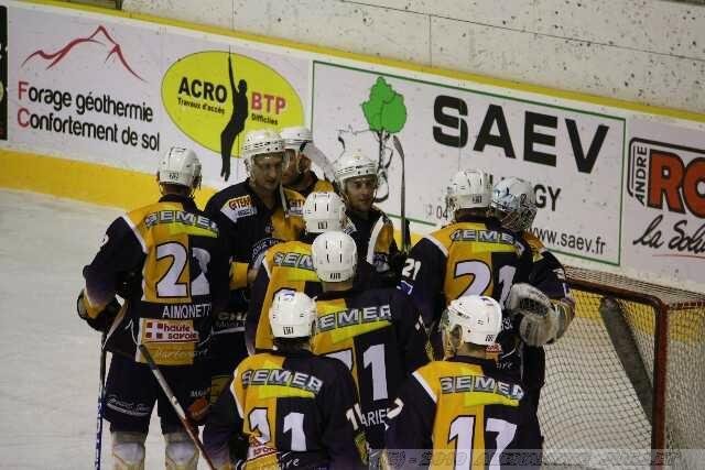 Photo hockey match Chamonix  - Epinal  le 27/02/2010