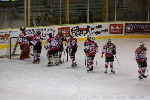 Photo hockey match Chamonix  - Epinal  le 27/02/2010