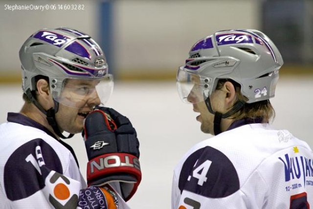 Photo hockey match Rouen - Grenoble  le 27/02/2010