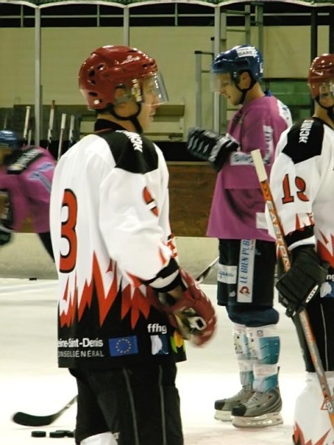 Photo hockey reportage Amical : Dijon - Neuilly  