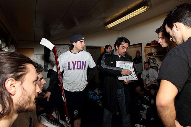 Photo hockey match Clermont-Ferrand - Lyon le 27/02/2010