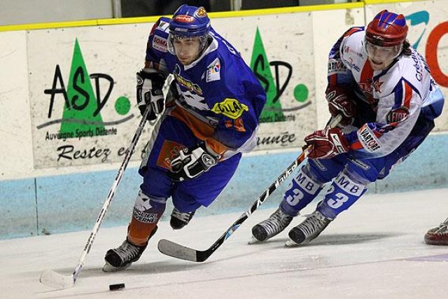 Photo hockey match Clermont-Ferrand - Lyon le 27/02/2010