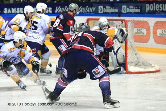 Photo hockey match Grenoble  - Chamonix  le 02/03/2010