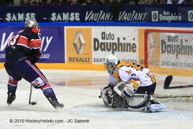 Photo hockey match Grenoble  - Chamonix  le 02/03/2010