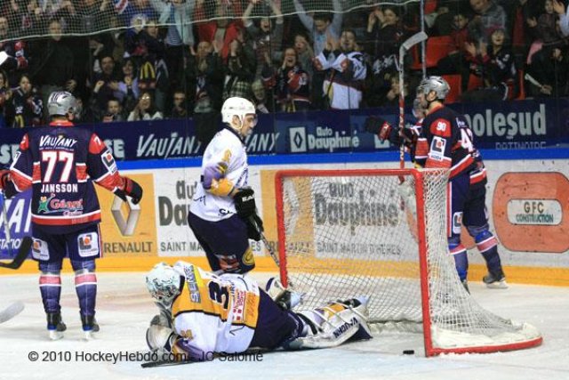 Photo hockey match Grenoble  - Chamonix  le 02/03/2010