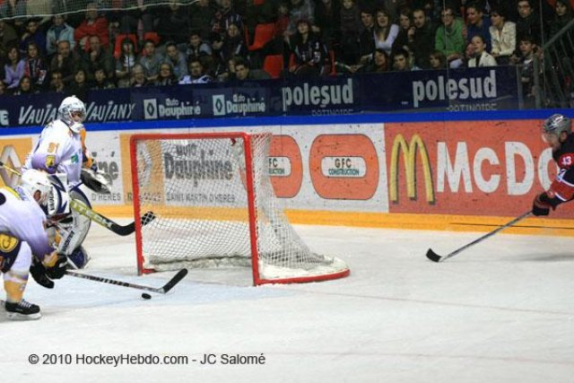 Photo hockey match Grenoble  - Chamonix  le 02/03/2010