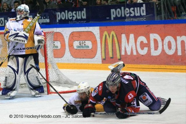 Photo hockey match Grenoble  - Chamonix  le 02/03/2010