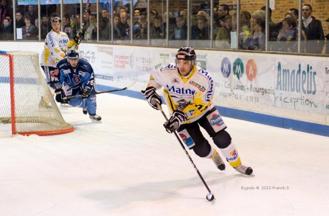 Photo hockey match Angers  - Rouen le 02/03/2010