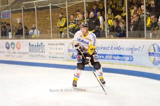 Photo hockey match Angers  - Rouen le 02/03/2010