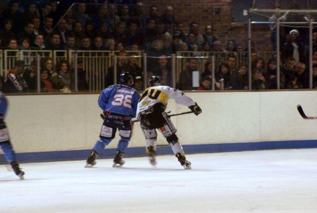 Photo hockey match Angers  - Rouen le 02/03/2010