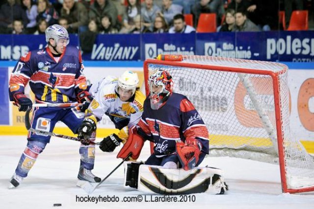 Photo hockey match Grenoble  - Chamonix  le 02/03/2010