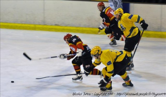 Photo hockey match Meudon - Viry-Châtillon le 27/02/2010