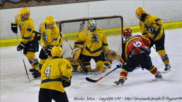 Photo hockey match Meudon - Viry-Châtillon le 27/02/2010