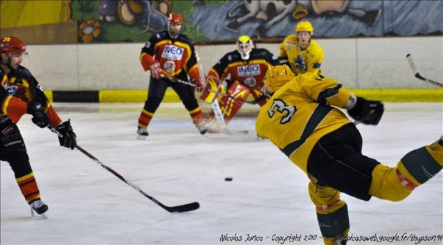 Photo hockey match Meudon - Viry-Châtillon le 27/02/2010