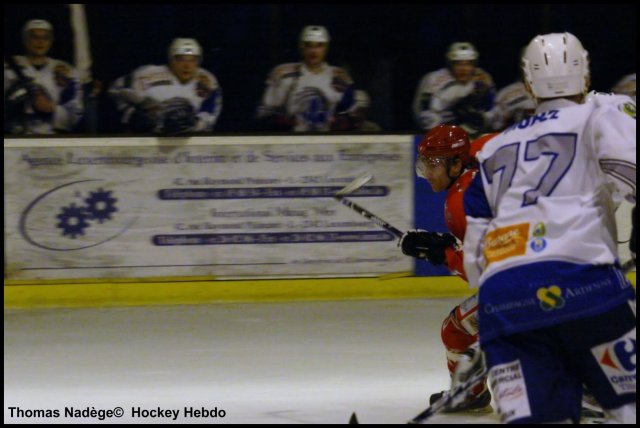 Photo hockey match Amnéville - Reims* le 06/03/2010