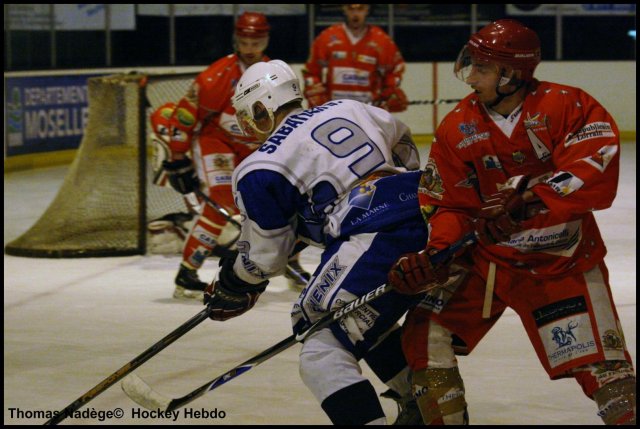 Photo hockey match Amnéville - Reims* le 06/03/2010