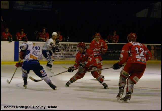 Photo hockey match Amnéville - Reims* le 06/03/2010