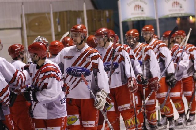 Photo hockey match Clermont-Ferrand - Cholet  le 06/03/2010