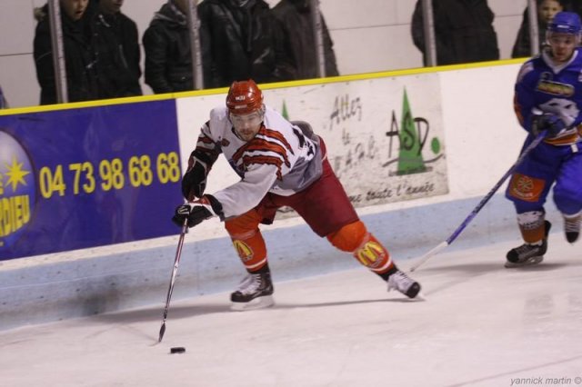 Photo hockey match Clermont-Ferrand - Cholet  le 06/03/2010
