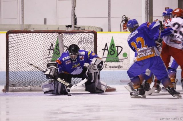Photo hockey match Clermont-Ferrand - Cholet  le 06/03/2010