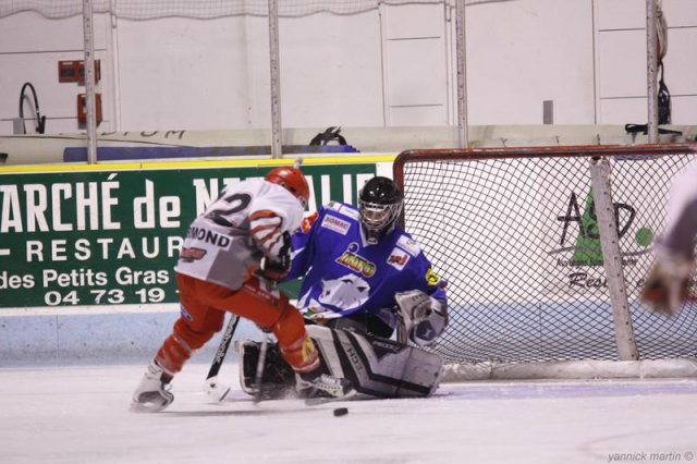 Photo hockey match Clermont-Ferrand - Cholet  le 06/03/2010