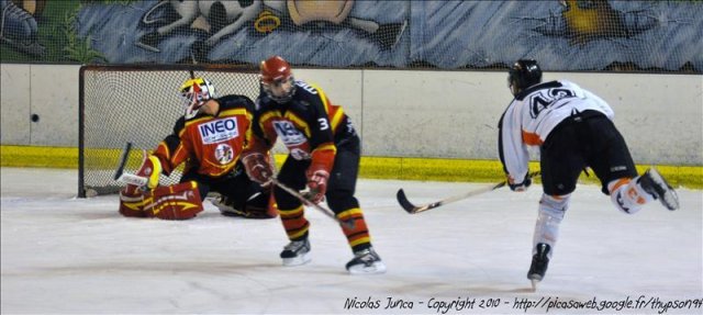 Photo hockey match Meudon - Tours  le 06/03/2010
