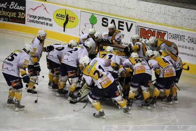 Photo hockey match Chamonix  - Dijon  le 09/03/2010