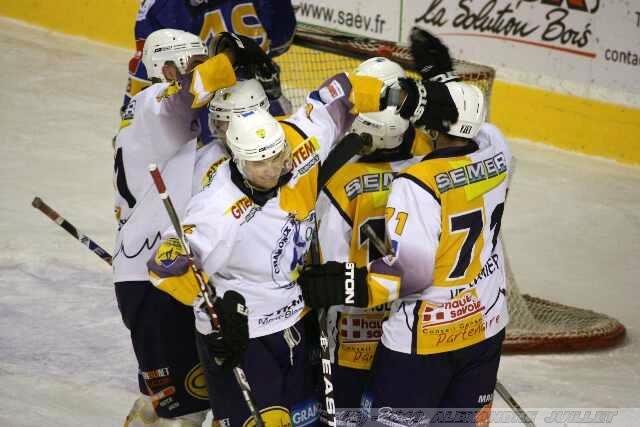 Photo hockey match Chamonix  - Dijon  le 09/03/2010