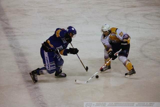 Photo hockey match Chamonix  - Dijon  le 09/03/2010