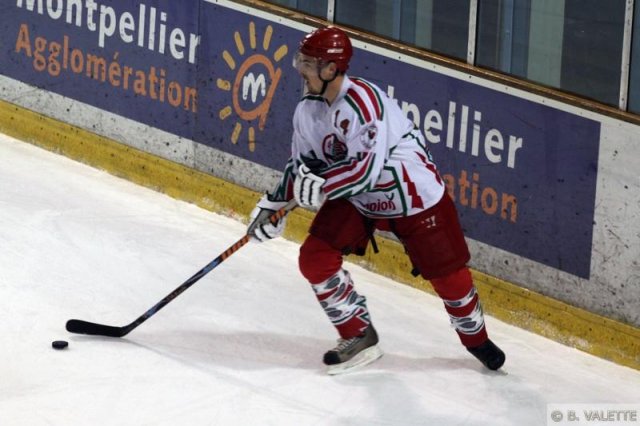 Photo hockey match Montpellier  - Courbevoie  le 06/03/2010