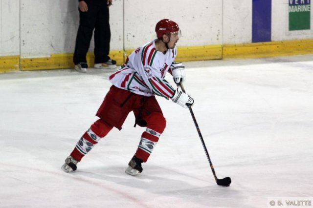 Photo hockey match Montpellier  - Courbevoie  le 06/03/2010