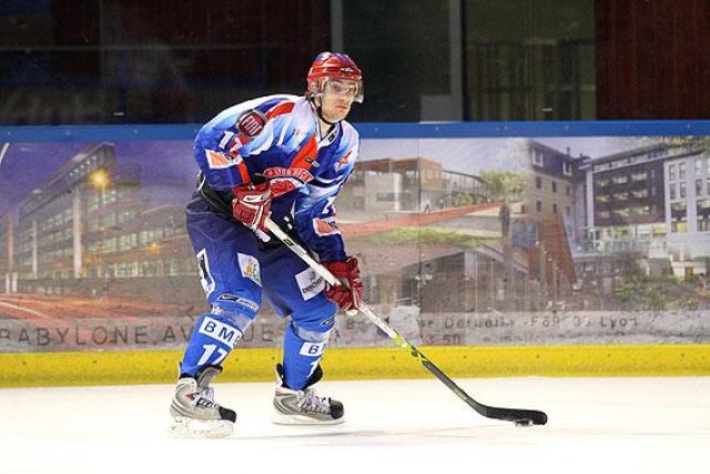 Photo hockey match Lyon - Wasquehal Lille le 13/03/2010