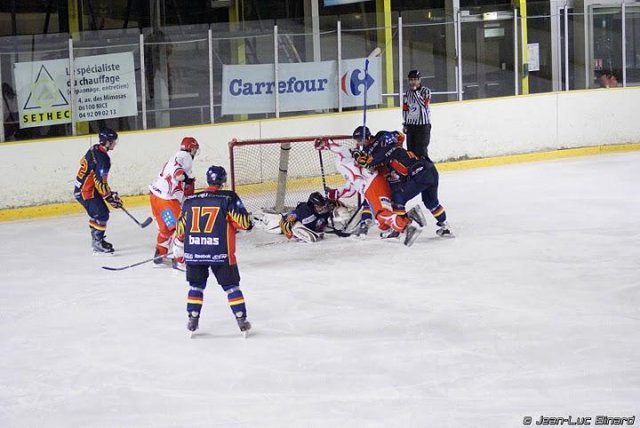 Photo hockey match Nice - Valence le 13/03/2010