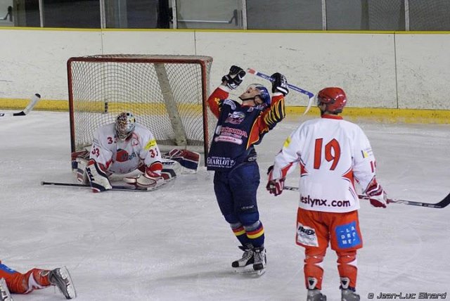 Photo hockey match Nice - Valence le 13/03/2010