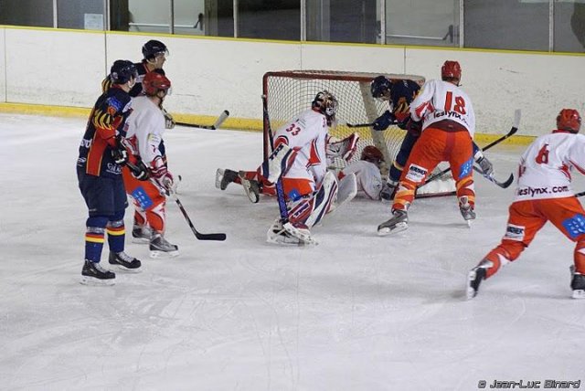Photo hockey match Nice - Valence le 13/03/2010
