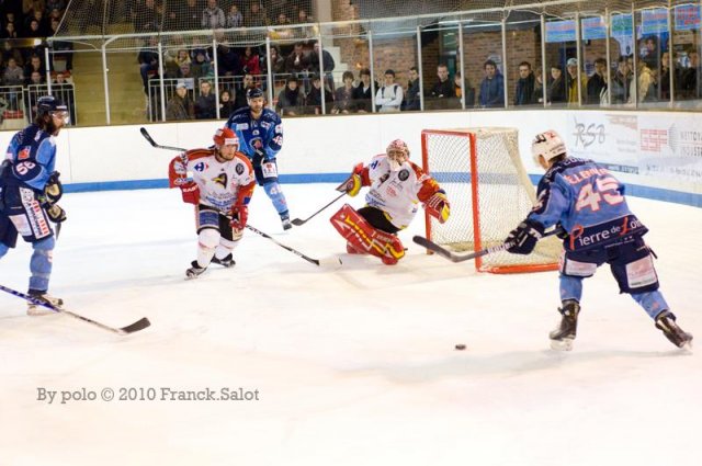 Photo hockey match Angers  - Morzine-Avoriaz le 16/03/2010