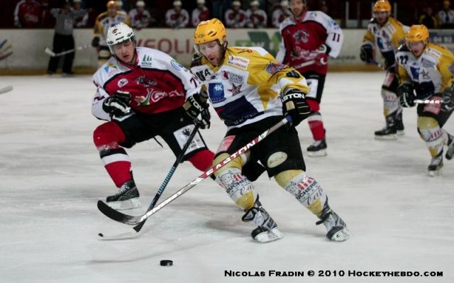 Photo hockey match Briançon  - Strasbourg  le 17/03/2010
