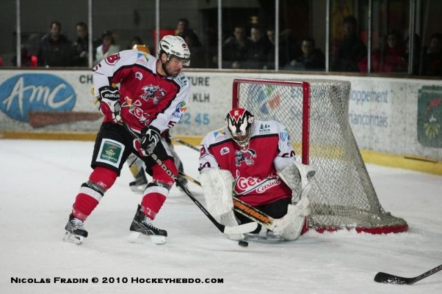 Photo hockey match Briançon  - Strasbourg  le 17/03/2010