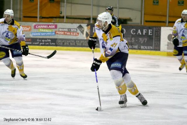 Photo hockey match Rouen - Chamonix  le 17/03/2010