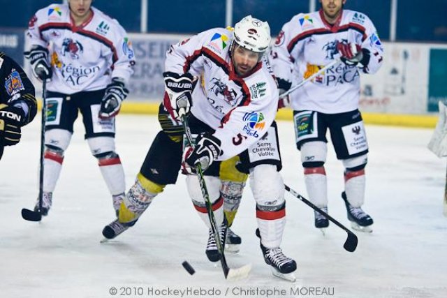 Photo hockey match Strasbourg  - Briançon  le 20/03/2010