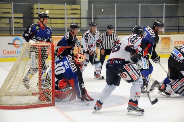 Photo hockey match Caen  - Angers  le 09/09/2008