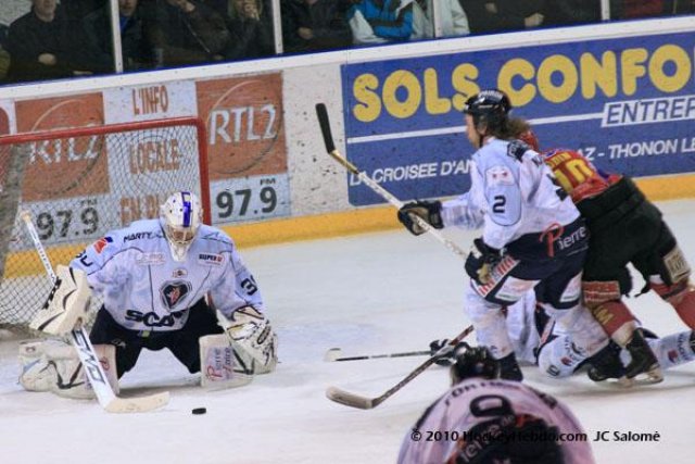 Photo hockey match Morzine-Avoriaz - Angers  le 19/03/2010